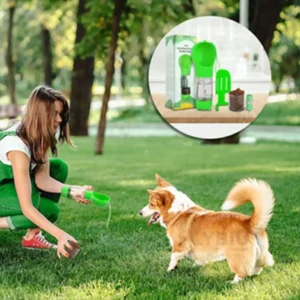 BEBEDERO PORTATIL 4 EN 1 PARA MASCOTAS